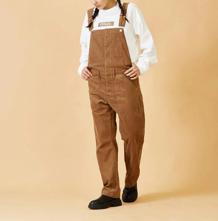 楽天市場】10%OFF ミルクフェド サロペット MILKFED CORDUROY 
