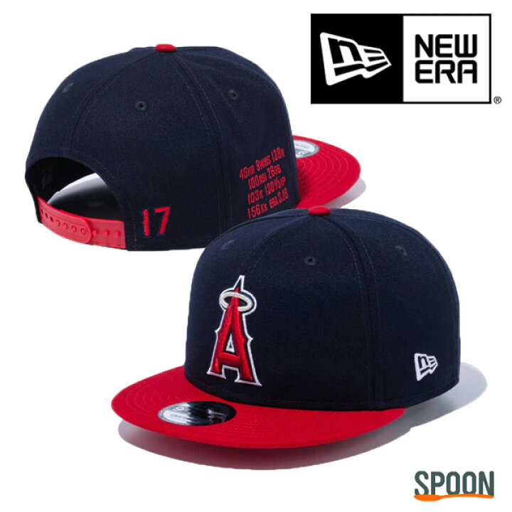 楽天市場 あす楽 送料無料 ニューエラ 950 Anaang Shohei Ohtani 21 Stats ネイビー スカーレット Onesize おしゃれ ブランド 人気 アウトドア シンプル プレゼント 贈り物 帽子 Cap キャップ メンズ レディース ユニセックス Spoon楽天市場店