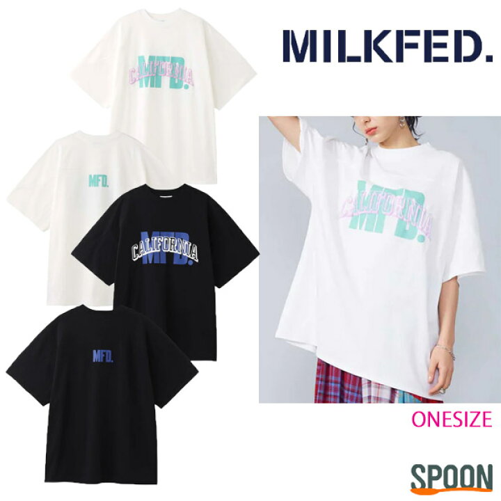 楽天市場】MILKFED ミルクフェド tシャツ SS FOOTBALL TOP 