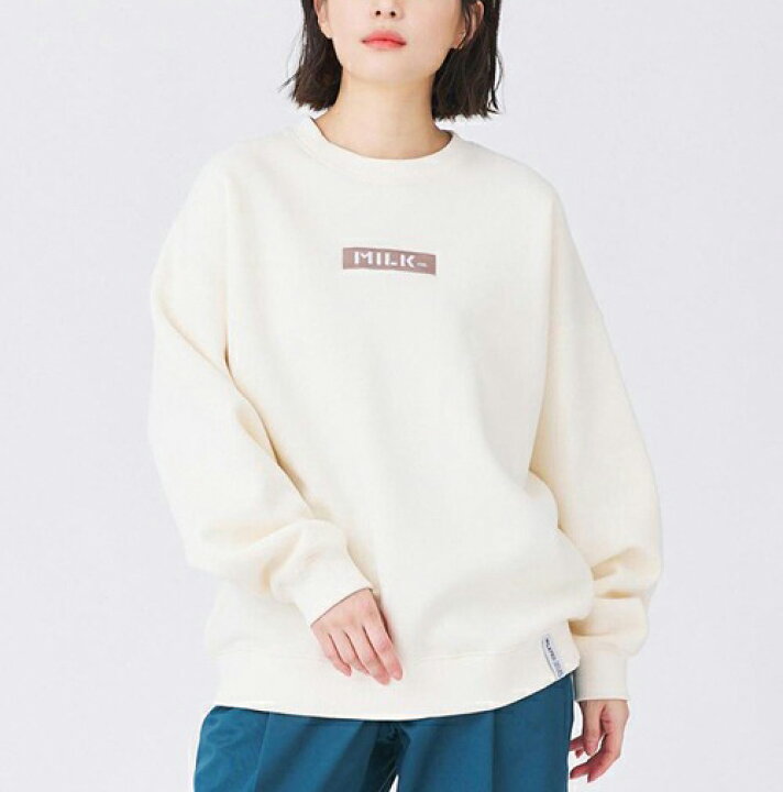 楽天市場】20%OFF MILKFED ミルクフェド スウェット EMBROIDERED BAR 
