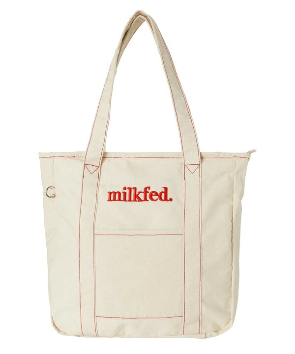 楽天市場】ミルクフェド トートバッグ CONTRAST STITCH TOTE BAG 