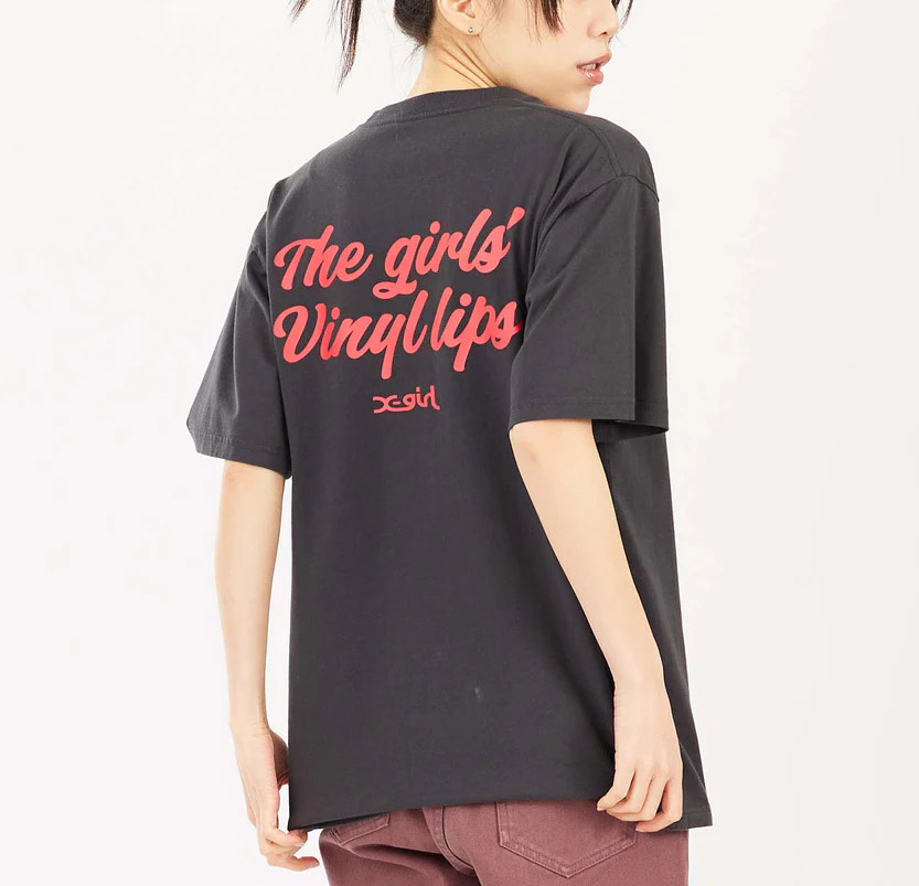 楽天市場】X-girl エックスガール tシャツ VINYL LIP FACE S/S TEE