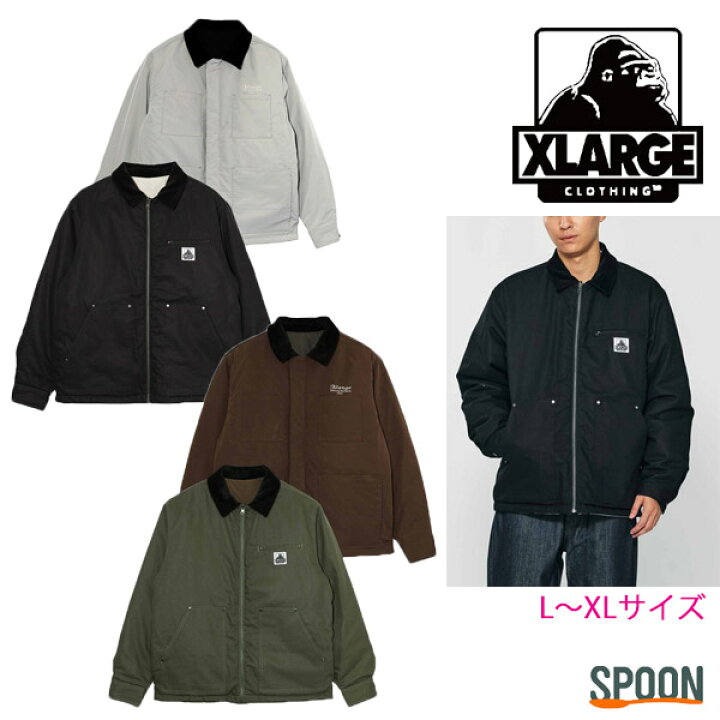 楽天市場】30%OFF XLARGE エクストララージ ジャケット RIVERSIBLE 