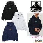 XLARGE エクストララージ パーカー CHENILLE STANDARD LOGO HOODED SWEATSHIRT 101234012009 トップス メンズ クルーネック シンプル ストリート カジュアル 裏毛 プルオーバー トレーナー スウェット 刺繍 中学生 高校生 大学生