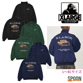 XLARGE エクストララージ ジャケット OLD PICK UP TRUCK NYLON JACKET 101234021005 アウター ジャンバー メンズ プレゼント 贈り物 上着 シンプル フリース裏地 防寒 クール ストリート カジュアル 大人ストリート 中学生 高校生 大学生 学生 トレンド