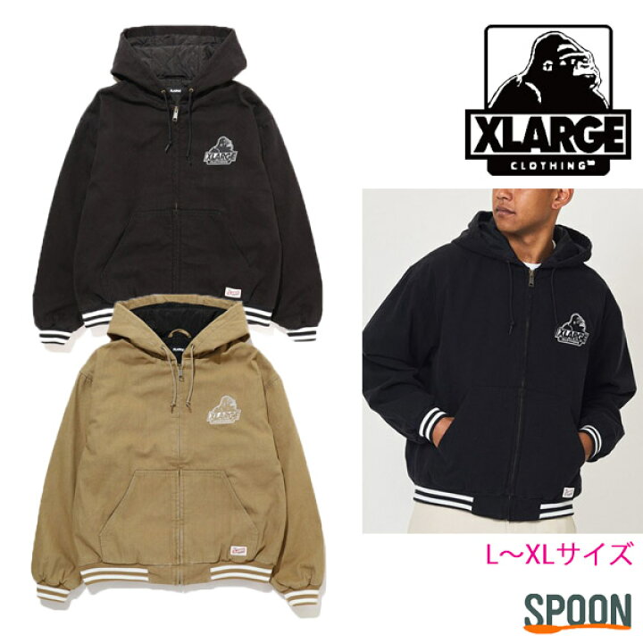 楽天市場】XLARGE エクストララージ ジャケット OLD OG HOODED WORK 