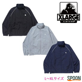 XLARGE エクストララージ ジャケット OLD ENGLISH NYLON TRACK JACKET 101234021026 アウター ジャンバー メンズ プレゼント 贈り物 上着 シンプル クール ストリート カジュアル 大人ストリート ナイロンジャケット 中学生 高校生 大学生 学生 トレンド