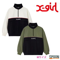 楽天市場】x-girl スウェット（スタイル（パーカー）アノラック 