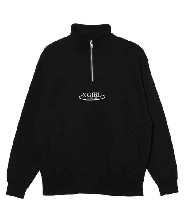 楽天市場】30%OFF X-girl エックスガール スウェット OVAL LOGO HALF 