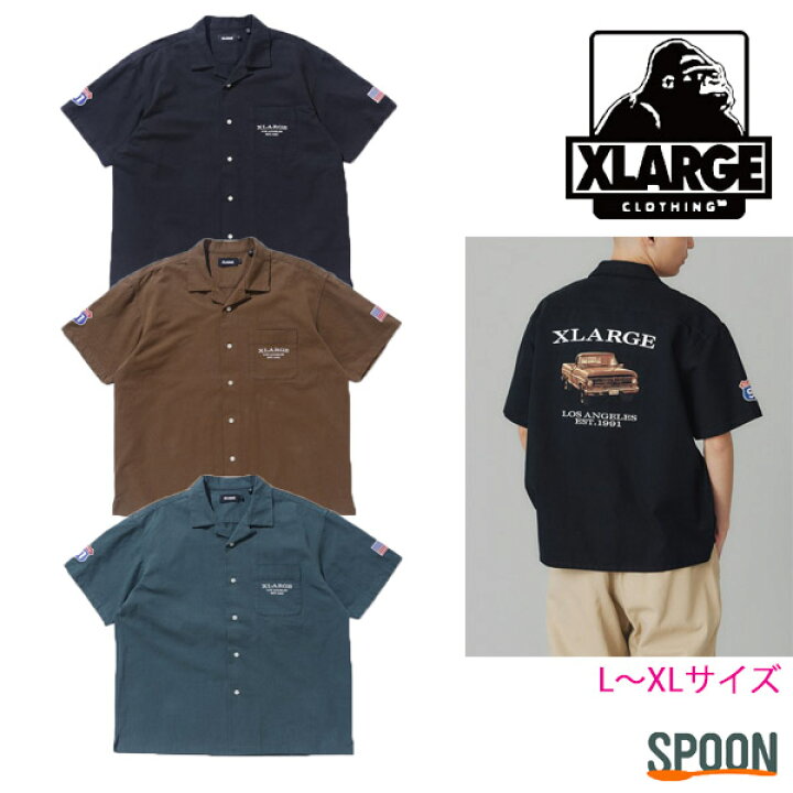 楽天市場】XLARGE エクストララージ トップス OLD PICK UP TRUCK S/S  