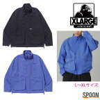 XLARGE エクストララージ ジャケット MULTI POCKET JACKET 101241021008 アウター ジャンバー メンズ プレゼント 贈り物 上着 シンプル クール ストリート カジュアル 大人ストリート 中学生 高校生 大学生 学生 トレンド