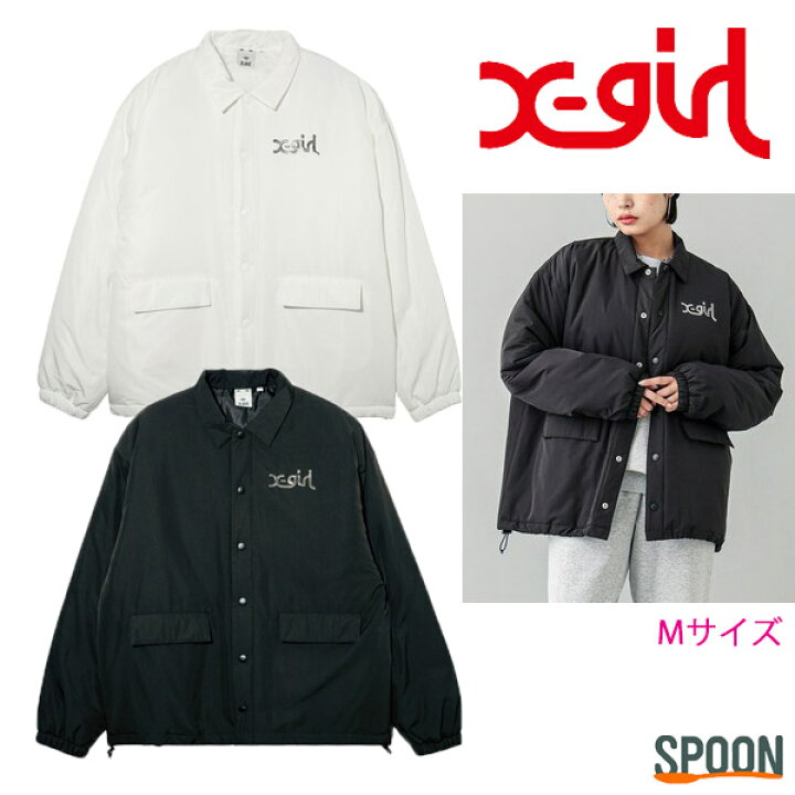 楽天市場】X-girl エックスガール ジャケット PADDED COACH JACKET  