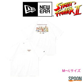 NEWERA ニューエラ ニューエラ tシャツ STREET FIGHTER II ストリートファイターII CONGRATULATIONS ホワイト 14124664 tシャツ メンズ トップス カットソー ロゴt カジュアル ストリート ベーシック ユニセックス トレンド コラボ ストツー