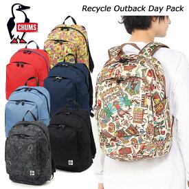 チャムス リサイクルアウトバックデイパック CHUMS Recycle Outback Day Pack 26L CH60-3846 リュック バックパック 2026春夏