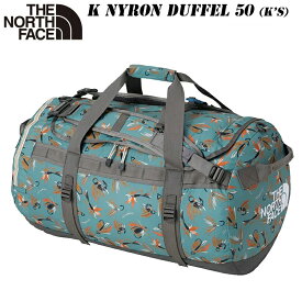 SALE ザ・ノース・フェイス ナイロン ダッフル 50（キッズ）NMJ72352 THE NORTH FACE K Nyron Duffel 50 林間学校 サマーキャンプ キッズ用 子供 ポケッタブル