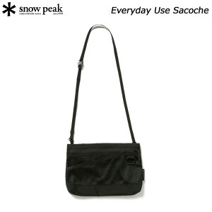 �X�m�[�s�[�N �o�b�N �T�R�b�V�� AC-25SU405 snow peak Everyday Use Sacoche �����Y�o�b�O ���f�B�[�X�o�b�O 2026�t�ă��f��