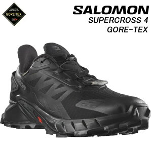 �T������ �X�[�p�[�N���X4 �S�A�e�b�N�X L41731600 SALOMON SUPERCROSS 4 GORE-TEX �g���C�������j���O�V���[�Y 2026�t�� ��������