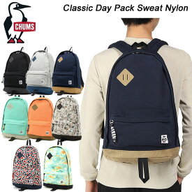 チャムス クラシックデイパックスウェットナイロン CH60-3976 CHUMS Classic Day Pack Sweat Nylon リュック バックパック 2025春夏 送料無料