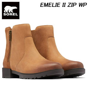 SALE 35%OFF �\���� �G�~���[2�W�b�v WP Sorel EMELIE II ZIP WP NL4328 �������� �E�C���^�[�u�[�c �X�m�[�u�[�c