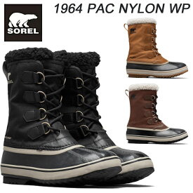 SALE！ソレル 1964 パックナイロン ウォータープルーフ Sorel 1964 PAC NYLON WP NM3487【送料無料】【あす楽】【2023秋冬】ウインターブーツ スノーブーツ メンズ