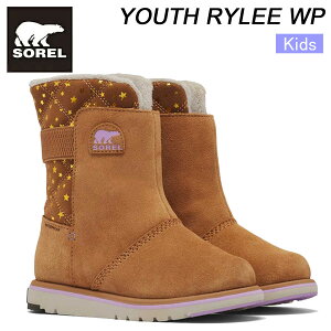 SALE 50%OFF �\���� ���[�X ���C���[ �E�H�[�^�[�v���[�t SOREL YOUTH RYLEE WP NY3974 �������� �E�C���^�[�u�[�c �X�m�[�u�[�c �q���p