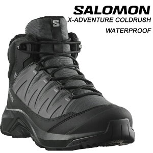 T GbNXAh׃`[R[hbV EH[^[v[t L47856000 SALOMON X-ADVENTURE COLDRUSH WATERPROOF  2025H~ EC^[u[c Xm[u[c