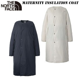 2025秋冬 NEW ザ ノースフェイス マタニティ インサレーション コート（レディース） NYM82501 THE NORTH FACE ママ 防寒 はっ水 中わた ロングコート 身幅調節 妊娠中から産後