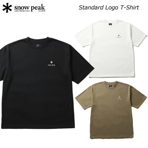 �X�m�[�s�[�N �X�^���_�[�h���ST�V���c NSD-TS-25AU003 snow peak Standard Logo T-Shirt ����T�V���c �X�m�[�s�[�NT�V���c �����|�C���g���S ��������