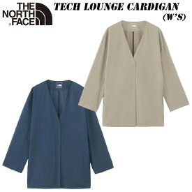 SALE ザ・ノースフェイス テックラウンジ カーディガン（レディース） NTW12262 THE NORTH FACE Tech Lounge Cardigan (W's) 2024 春・夏 NEW カーディガン 速乾性 オーバーサイズ