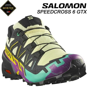 T Xs[hNX6 SAebNX L47879800 SALOMON SPEEDCROSS 6 GORE-TEX 2025NH~  gV[Y AEghAV[Y