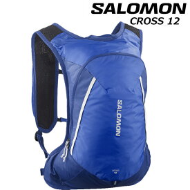 SALE サロモン クロス12 SALOMON CROSS12 LC2463600【送料無料】【2025春夏】 ユニセックス トレイルランニングパック ハイキング ランニング サイクリング