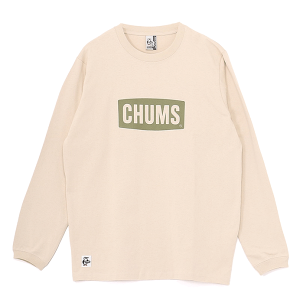 �`�����X ���S�u���b�V���h�����O�X���[�uT�V���c CH01-2666 CHUMS Logo Brushed L/S T-Shirt �`�����X����T ����T�V���c ��������