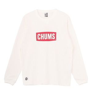 `X SubVhOX[uTVc CH01-2666 CHUMS Logo Brushed L/S T-Shirt `XT TVc  2025H~
