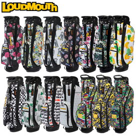 【オリジナル柄】ラウドマウス 超軽量 スタンド キャディバッグ 2.3kgs 8.5型 47インチ対応 / Loudmouth / メンズ レディース 派手 目立つ 被らない ハデ ド派手