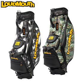 2025年秋冬 ラウドマウス ゴルフ 9型 キャディバッグ カートバッグ メンズ レディース LM-CB0027/ Loudmouth