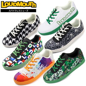 【2025年】ラウドマウス ゴルフシューズ メンズ レディース スパイクレス LM-GS0005 / 派手 普段履き カジュアル