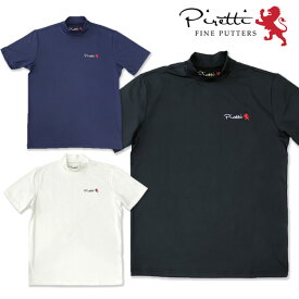 ピレッティ メンズ ゴルフウェア 半袖 モックネック シャツ PR-WR0002 / Piretti golf 日本正規代理店