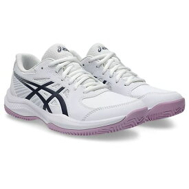 【2,000円OFFクーポン発行中】 アシックス ASICS レディース テニス シューズ オムニ・クレーコート用 COURT SLIDE 4 CLAY/OC 1042A284 100 【2025SS】