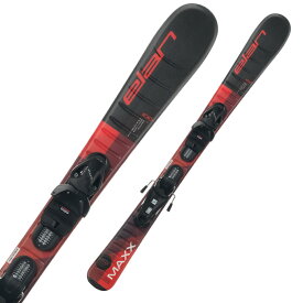 ELAN ( エラン スキー板 ) ジュニア スキー　キッズ スキー 【2022-2023】 MAXX BR JRS + EL 4.5 GW CA JRS BLK 【金具付き スキーセット】