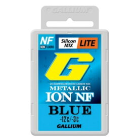 ガリウム GALLIUM スキー スノーボード 固形 滑走 ホットワックス METALLIC ION LITE NF BLUE(50g) GS5018 【23-24モデル】