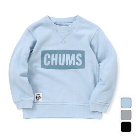 【2,000円OFFクーポン発行中】 チャムス CHUMS アウトドア キッズ トップス トレーナー キッズチャムスロゴクルートップループパイル CH20-1077 【2024FW】