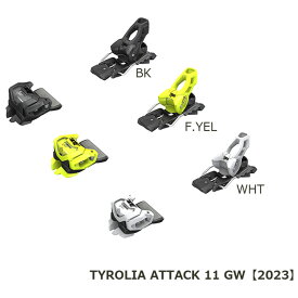 TYLORIA ( チロリア スキービンディング 　スキー金具） 【2023-2024】 ATTACK 11 GW　アタック11 GW