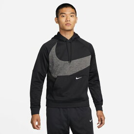 【クーポン発行中】 ナイキ NIKE メンズ トレーニング ウェア 長袖 パーカー ナイキ TF スウッシュ プルオーバー L/S フーディ DQ5402-010 010 ブラック 【2022FW】