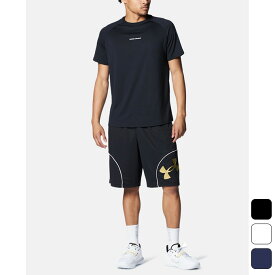 アンダーアーマー UNDER ARMOR メンズ バスケットボール ウェア トップス 半袖 UAロングショット ショートスリーブ Tシャツ 2.0 1371938