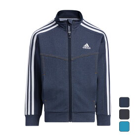 【クーポン発行中】 アディダス adidas ジュニア トレーニング ウェア ジャージ ジャケット フルジップ YB 24/7 デニム ウォームアップジャケット DKH15 【2023SS】