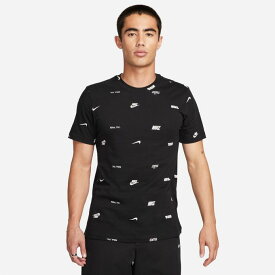 ナイキ NIKE メンズ Tシャツ 半袖 ナイキ NSW クラブ+ S/S Tシャツ AOP FD1280 010 【2023FW】