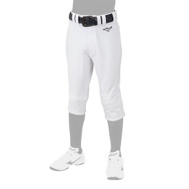 【2,000円OFFクーポン発行中】 ミズノ MIZUNO 野球 練習着 ジュニア・GACHI ユニフォームパンツ レギュラータイプ (ヒザ2重) 12JD2F8001 01 ホワイト 【2022SS】