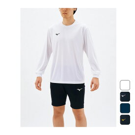 【2,000円OFFクーポン発行中】 ミズノ MIZUNO メンズ レディース バレーボール ウェア 長袖トップス ナビドライTシャツ 32MA1195 【2022FW】