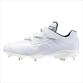 【人気商品】■ミズノ MIZUNO 野球 金具固定式 スパイク ライトレボバディー 2 BLT ベルト式 11GM232501 01 ホワイト×ホワイト 【2023FW】