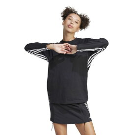 【クーポン発行中】 アディダス adidas レディース シャツ 長袖 W DANC LS Tシャツ KNR53 【2024SS】